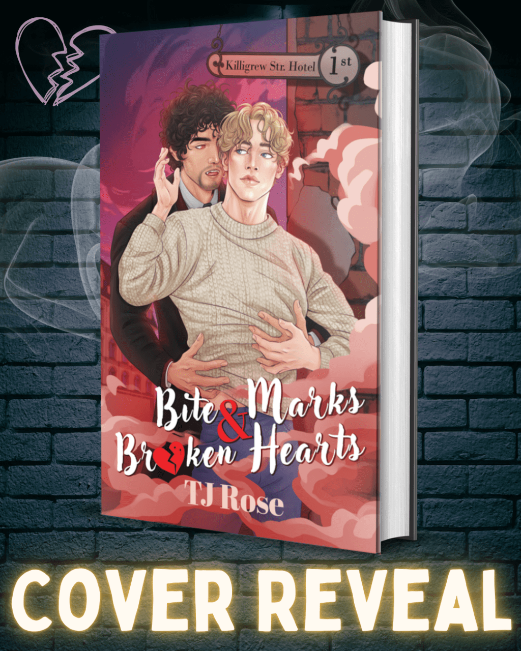 COVER REVEAL – Bite Marks & Broken Hearts by TJ&nbsp;Rose