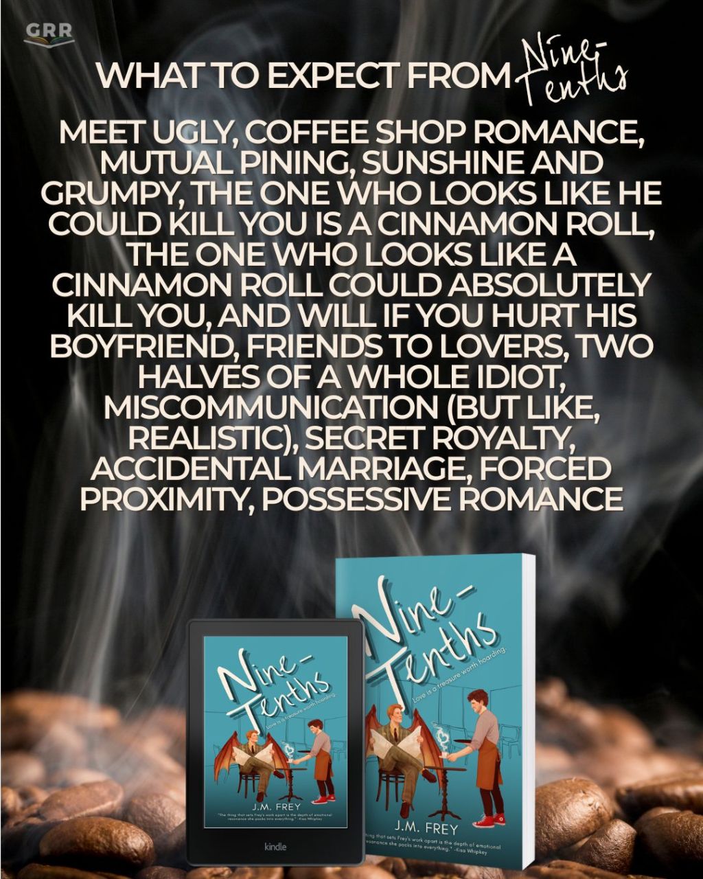 PROMO BLITZ – Nine-Tenths by J.M.&nbsp;Frey