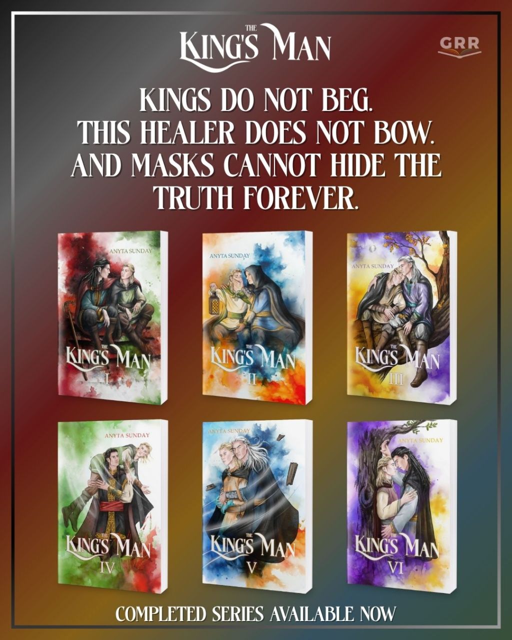 COMPLETED ROMANTASY SERIES PROMO BLITZ – The Kings Man by Anyta&nbsp;Sunday
