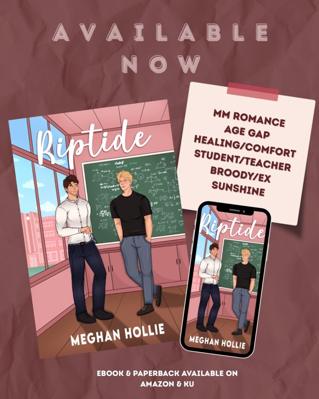NEW RELEASE – Riptide by Meghan&nbsp;Hollie