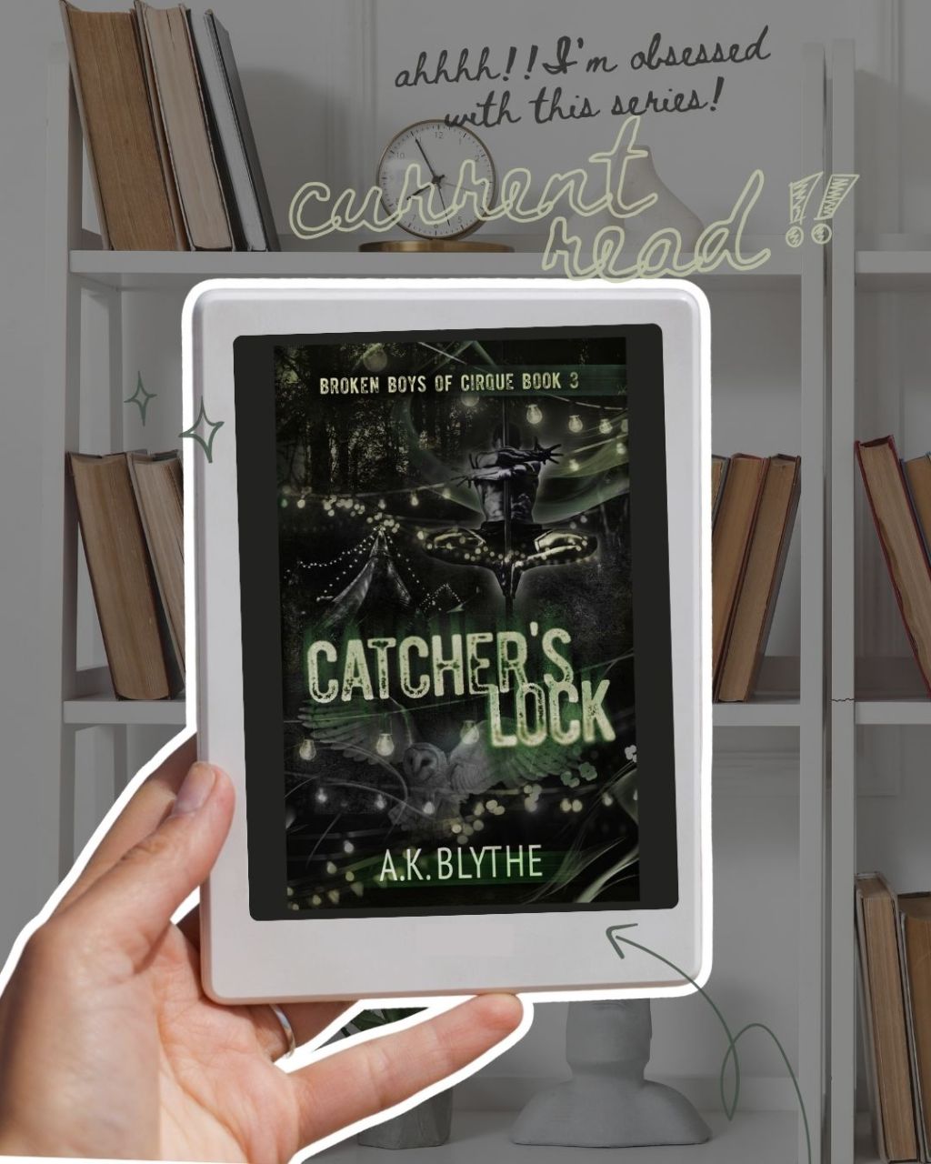 CURRENTLY READING – Catcher’s Lock by AK&nbsp;Blythe