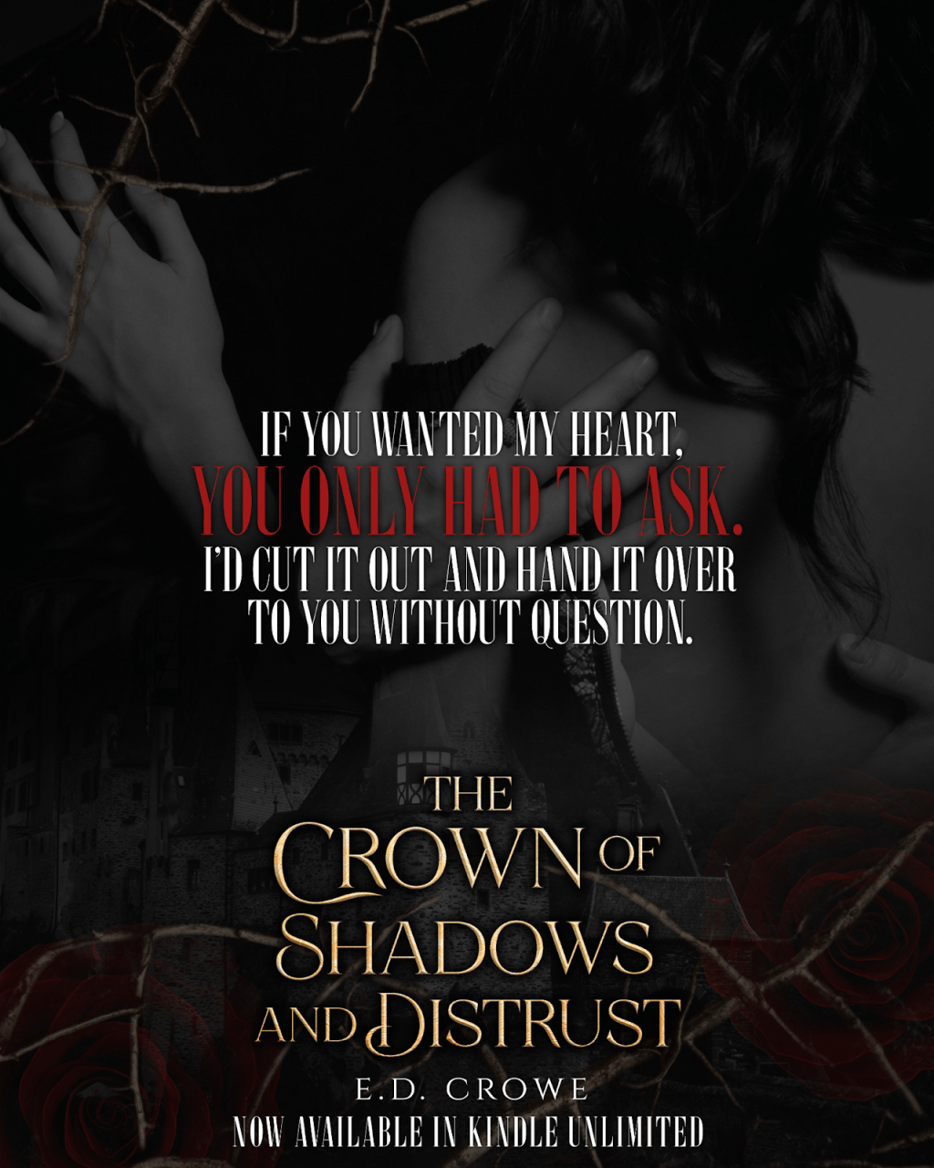 RELEASE BLITZ -The Crown of Shadows and Distrust by E.D.&nbsp;Crowe