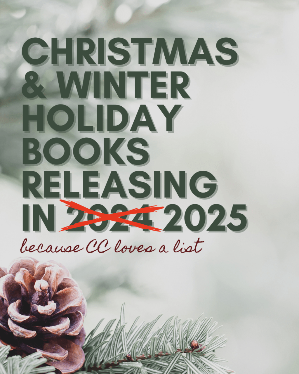 HOLIDAY NEW RELEASE&nbsp;LIST