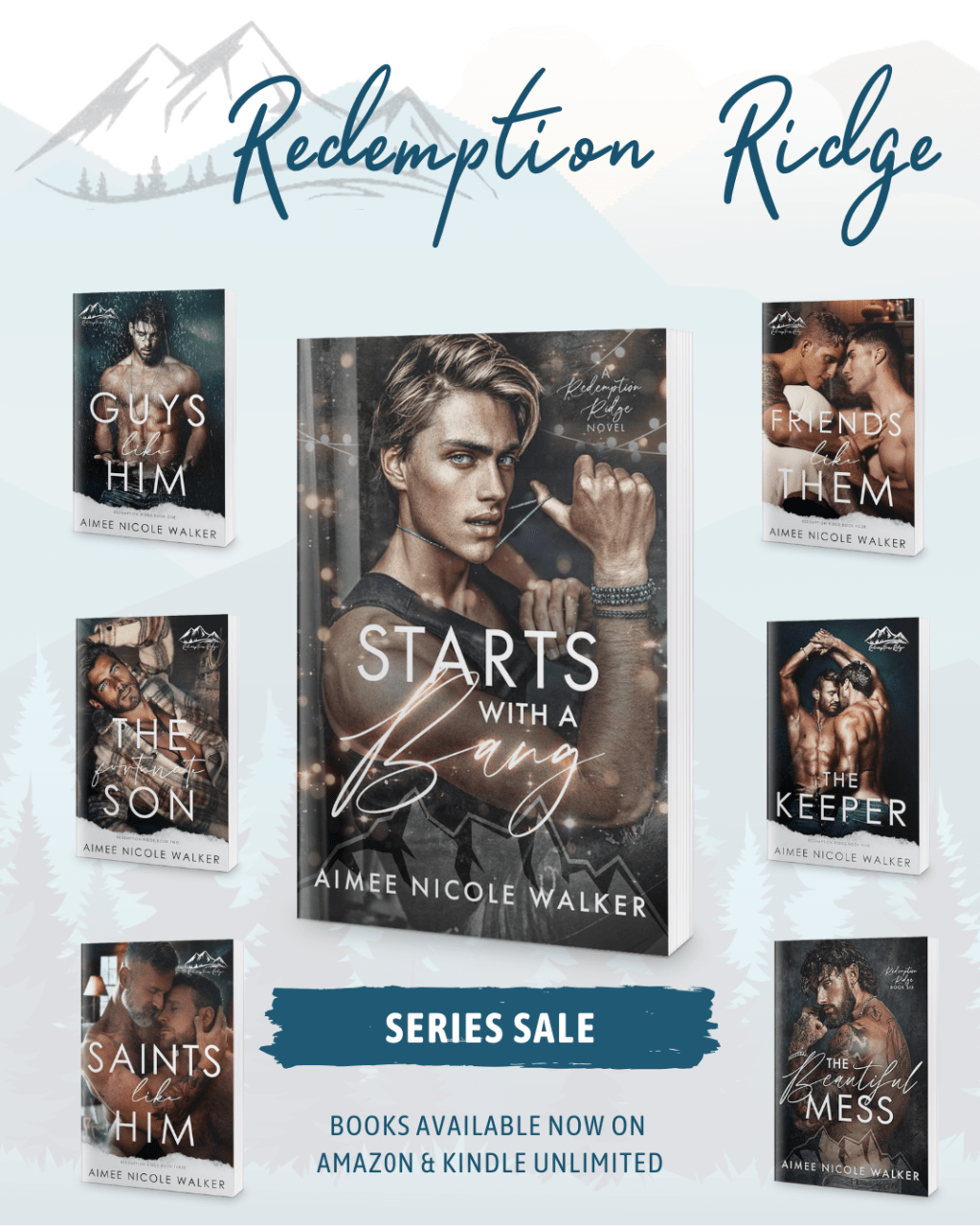 SERIES SALE – REDEMPTION RIDGE BY AIMEE NICOLE&nbsp;WALKER
