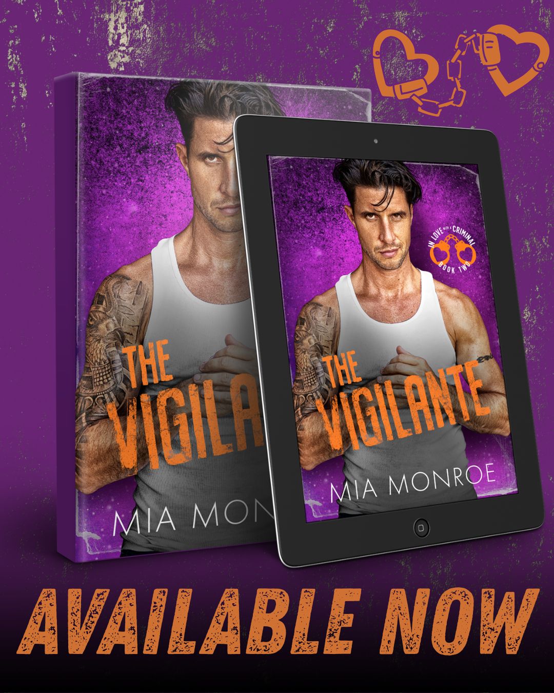 NEW RELEASE: The Vigilante by Mia Monroe