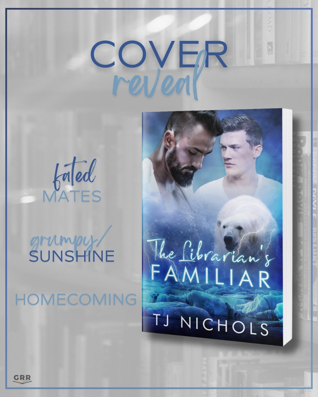 COVER REVEAL: The Librarian’s Familiar by TJ Nichols