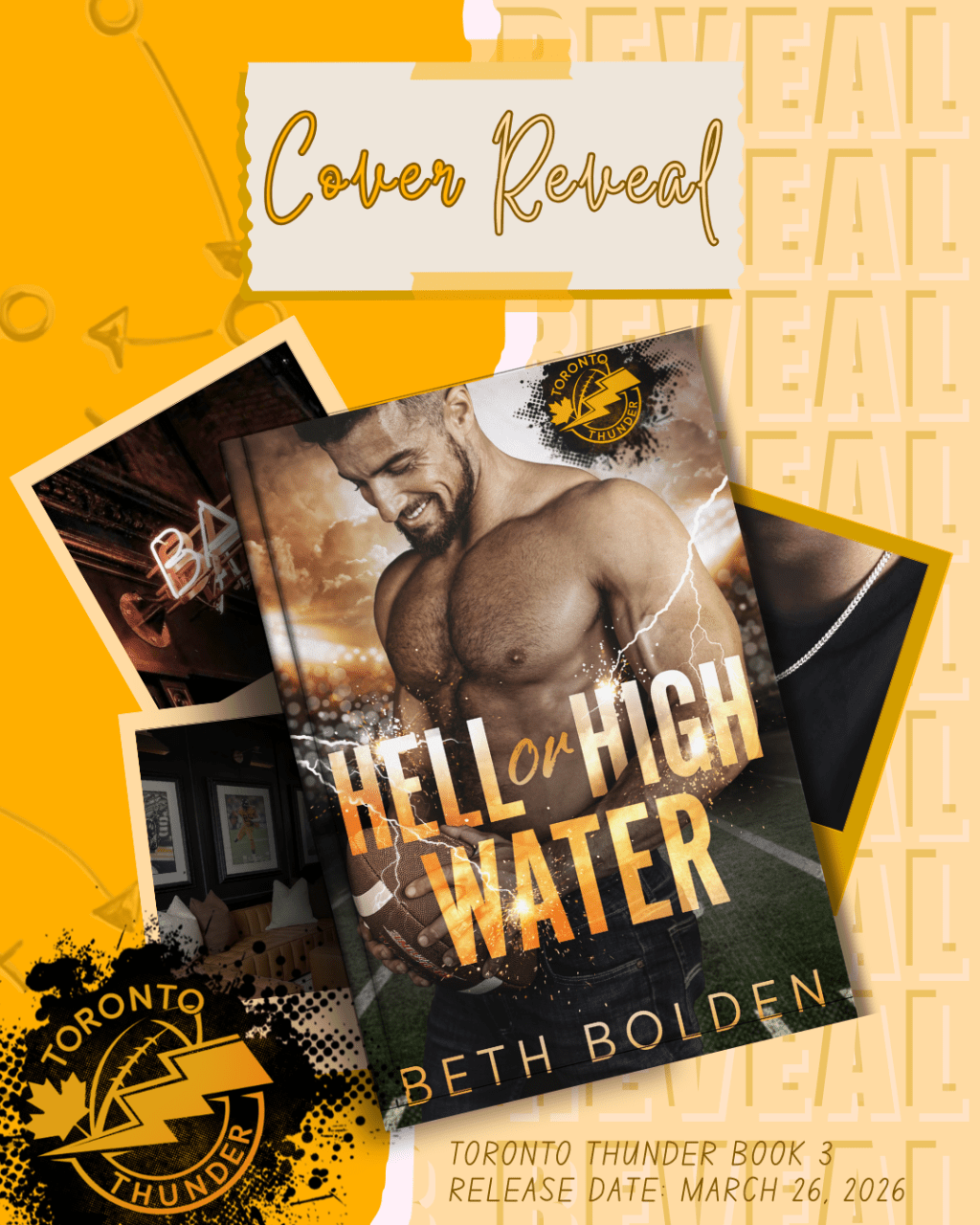 COVER REVEAL: Hell or High Water by Beth Bolden