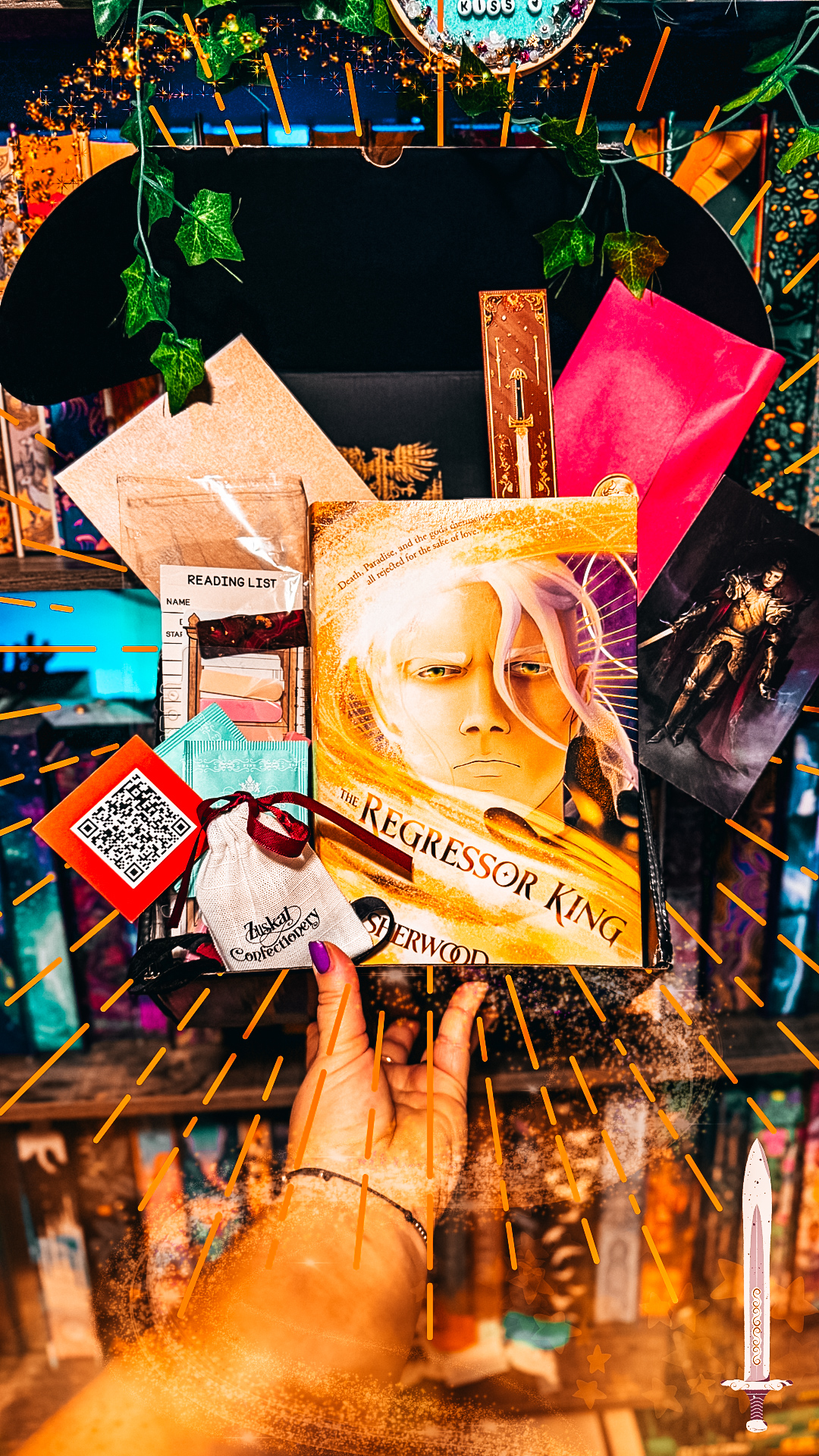 PR BOX BOOKMAIL From AJ Sherwood