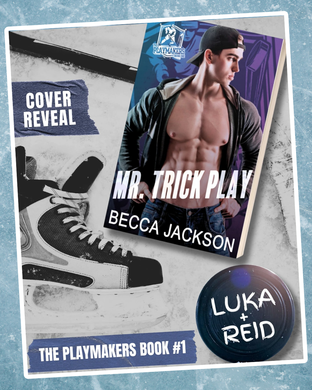 NEW SERIES & COVER REVEAL: Mr. Trick Play by Becca Jackson