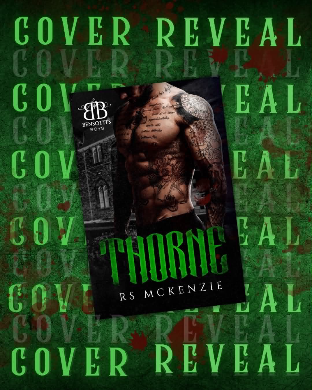 COVER REVEAL: Thorne by RS McKenzie