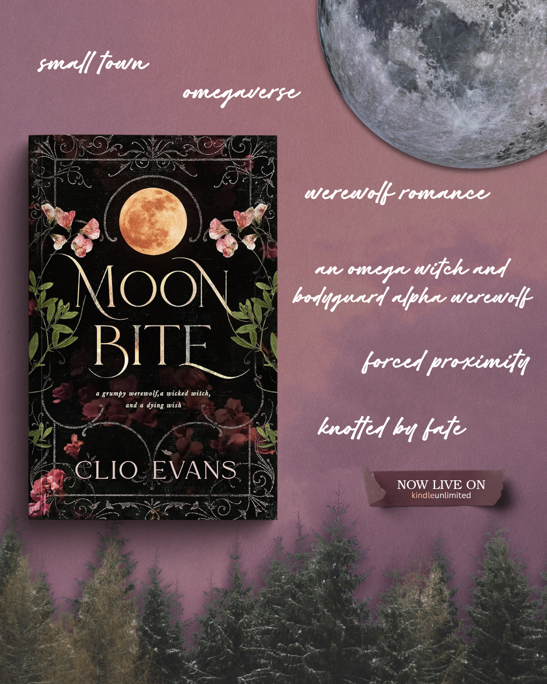 RELEASE DAY: Moon Bite by Clio Evans