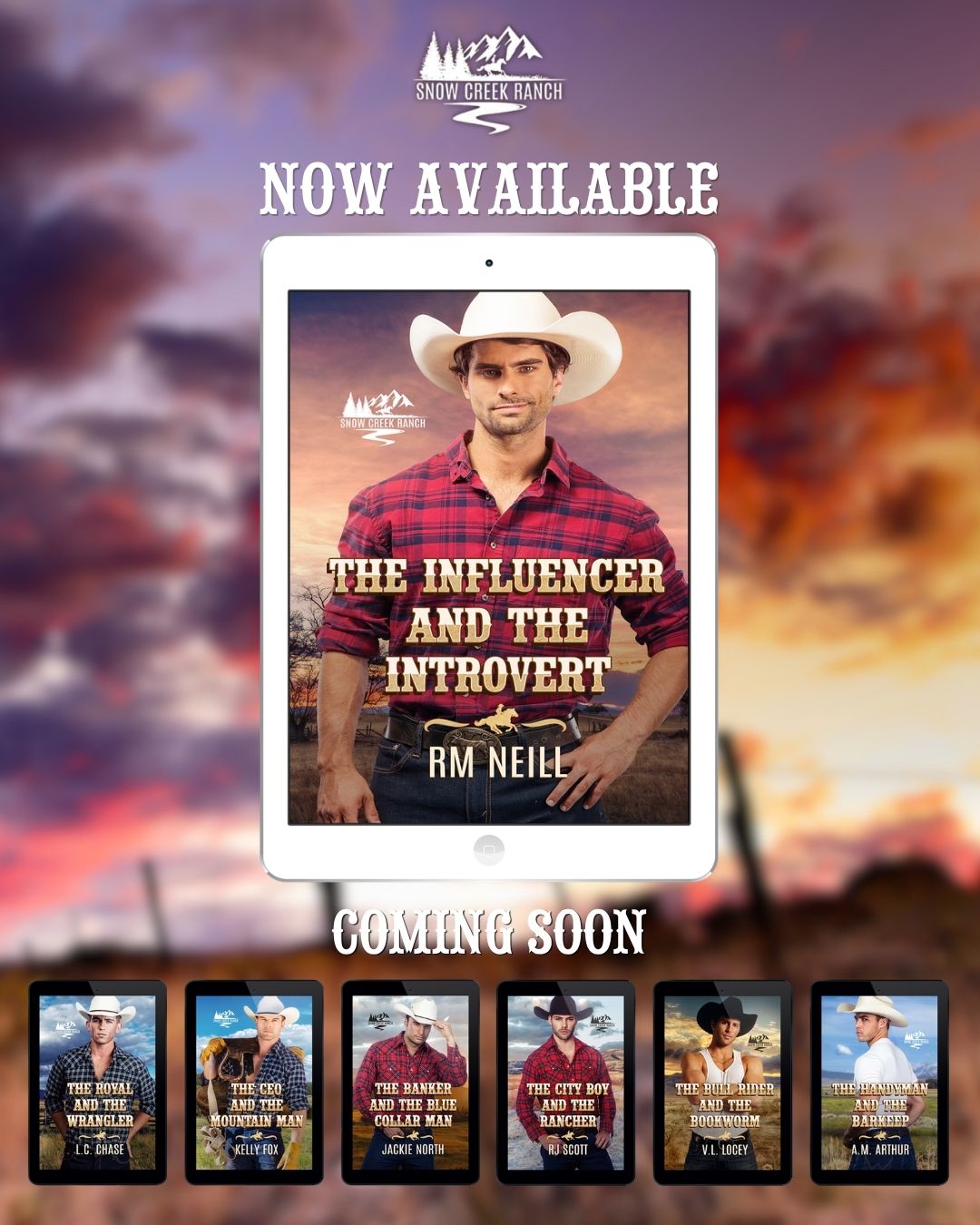 SNOW CREEK PROMO BLITZ: The Influencer and the Introvert by RM Neill
