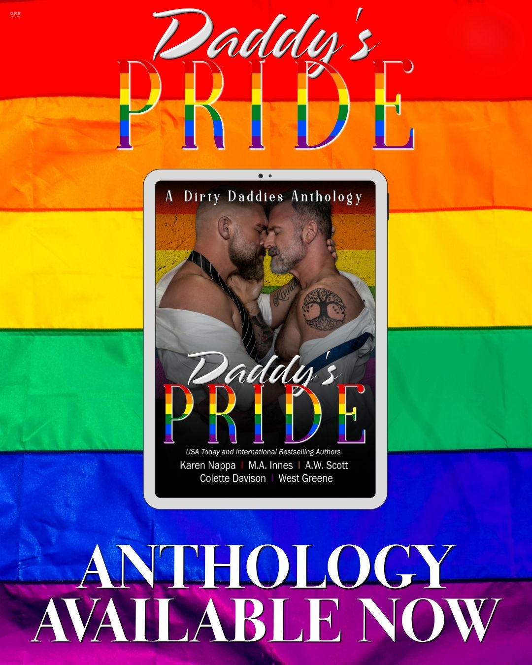 PROMO BLITZ: Daddy’s Pride 2026, by M.A. Innes, West Greene, Colette Davison, A.W. Scott, Karen Nappa